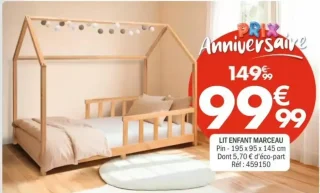 LIT ENFANT MARCEAU Pin