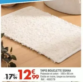 Tapis Bouclette Soana