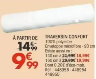 TRAVERSIN CONFORT 100% Polyester