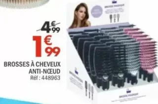 BROSSES À CHEVEUX ANTI-NŒUD
