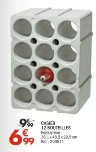 Casier 12 bouteilles