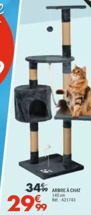 Arbre à chat 140 cm