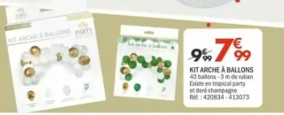 Kit arche à ballons