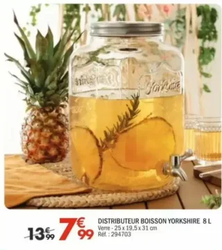 Distributeur Boisson Yorkshire 8 L