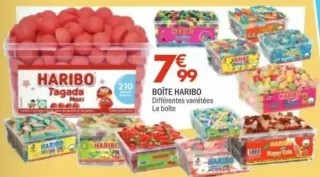 Boîte Haribo