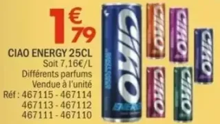 Ciao Energy 25cl