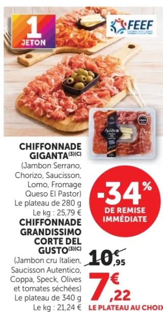 Chiffonnade Giganta ou Grandissimo Corte Del Gusto