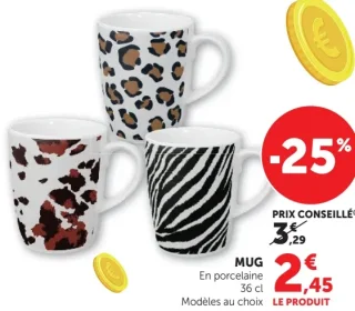 Mug En porcelaine 36 cl