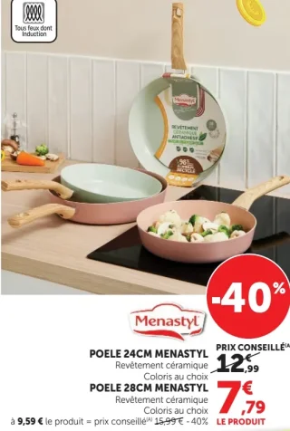 Poele 24cm Menastyl