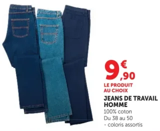 Jeans de travail homme