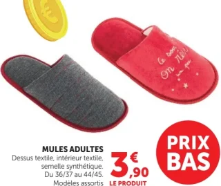 MULES ADULTES