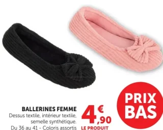 BALLERINES FEMME