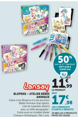 Lansay Blopens - Atelier Bébés Animaux