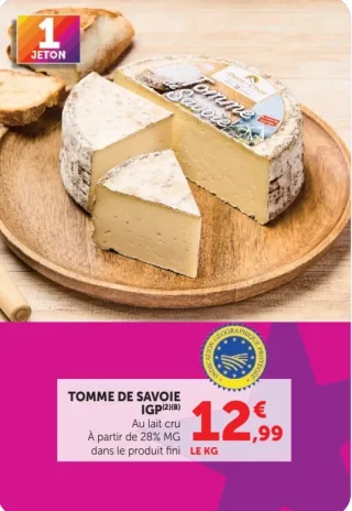 Tomme de Savoie IGP Dent-Chat