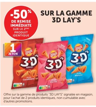 La gamme 3D Lay's