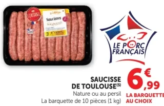 Saucisse de Toulouse