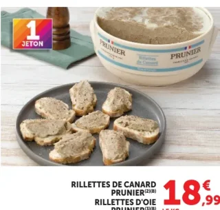 Rillettes de canard ou d'oie Prunier