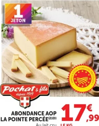 Abondance AOP La Pointe Percée Pochat & fils