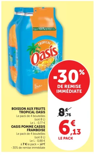 Boisson aux fruits Oasis