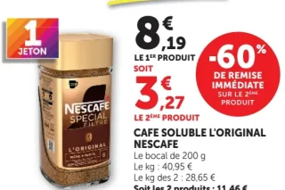 Café Soluble L'Original Nescafé