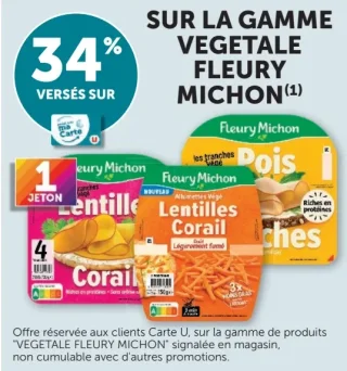 Gamme végétale Fleury Michon