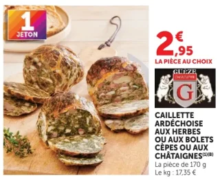 Caillette Ardéchoise Guèze