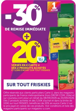 Gamme d'aliments pour animaux Friskies