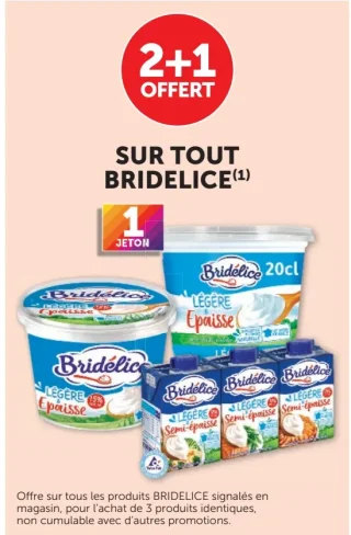 Sélection de produits de la marque Bridelice