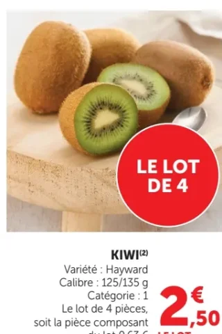 Kiwi Hayward (Le lot de 4)