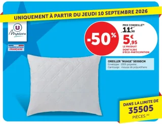 Oreiller Nuage U Maison