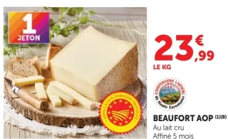Beaufort AOP Affiné 5 mois