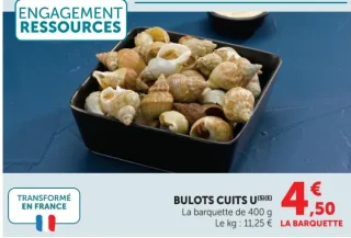 Bulots cuits U