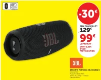 JBL Enceinte portable Charge 5