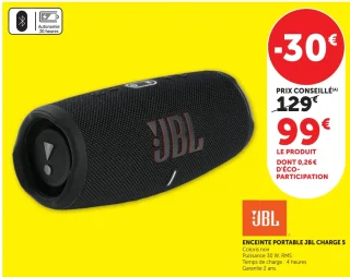 JBL Enceinte portable Charge 5
