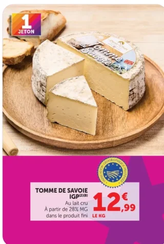 Tomme de Savoie IGP Dent-Chat