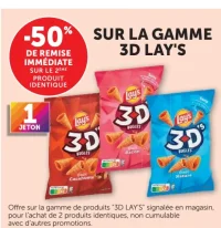 Gamme de chips 3D Bugles Lay's