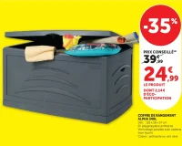 Coffre de rangement Alpha 340L EDA