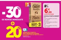 Chocolat Nestlé Dessert Maxi Format x3