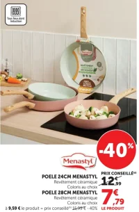 Poele 24cm Menastyl
