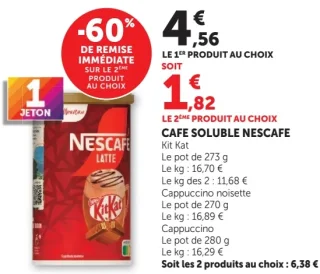 CAFE SOLUBLE NESCAFE