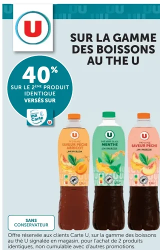 Boissons au Thé U