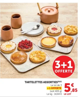 Tartelettes assorties
