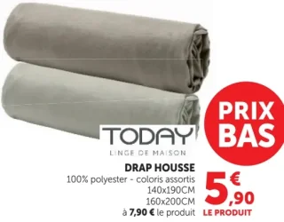 Today Drap housse