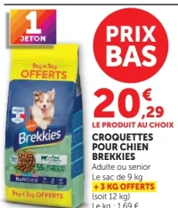 CROQUETTES POUR CHIEN BREKKIES