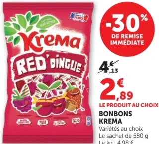 BONBONS KREMA Variétés au choix