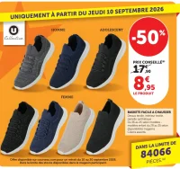Baskets facile à chausser U Collection
