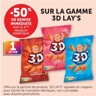Produits 3D Lay's