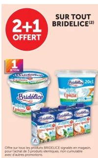 Crème Légère Épaisse / Semi-épaisse Bridelice
