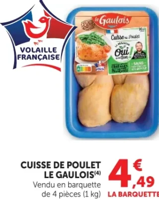 Cuisse de Poulet Le Gaulois