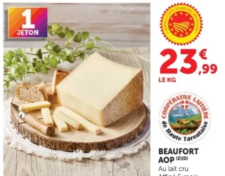 Beaufort AOP Coopérative Laitière de Haute Tarentaise
